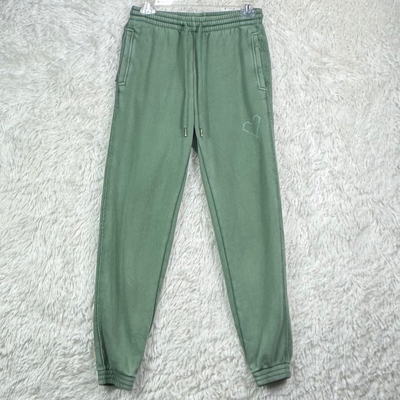 aerie Pants - Aerie Sage Green Fleece Jogger Pants XS